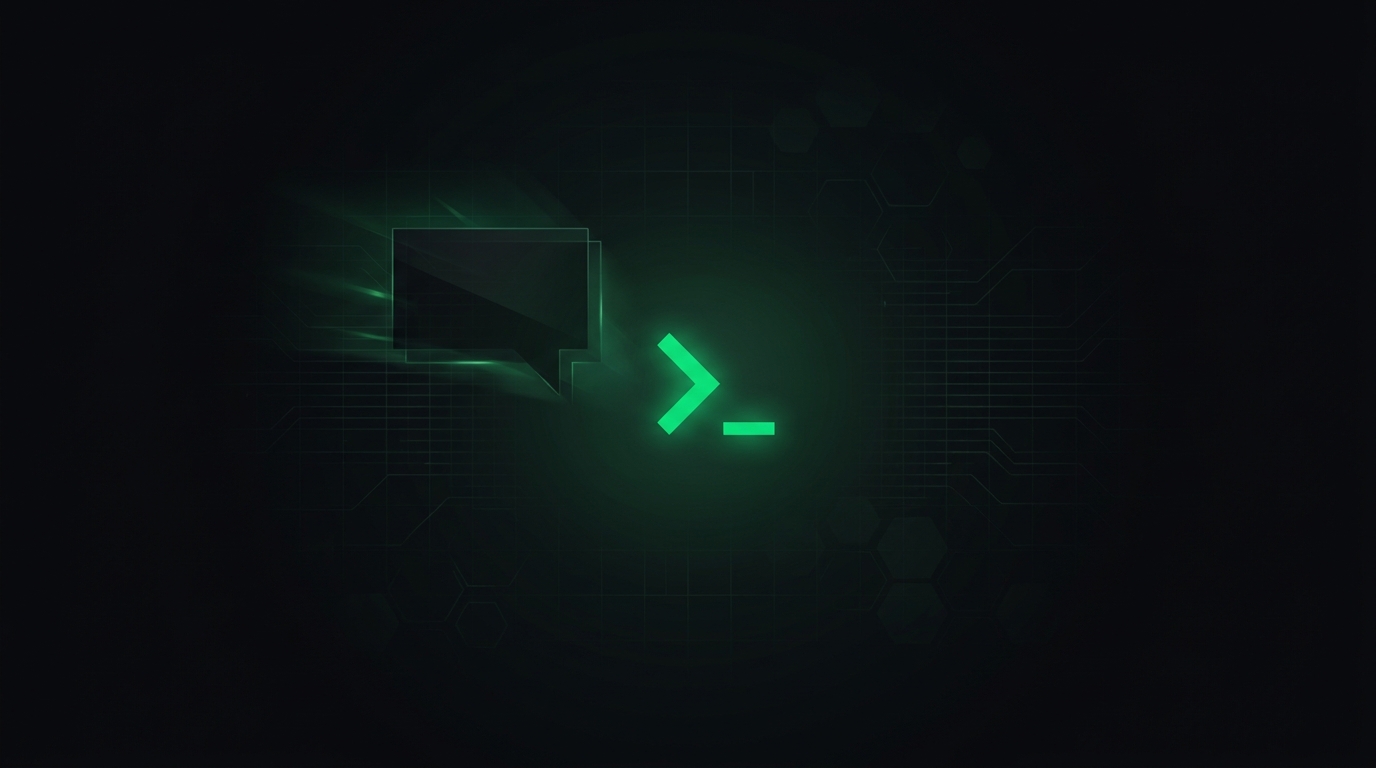 AI รอจนเห็นเคอร์เซอร์ prompt กระพริบบนหน้าจอ terminal ก่อนค่อยพิมพ์ข้อความ